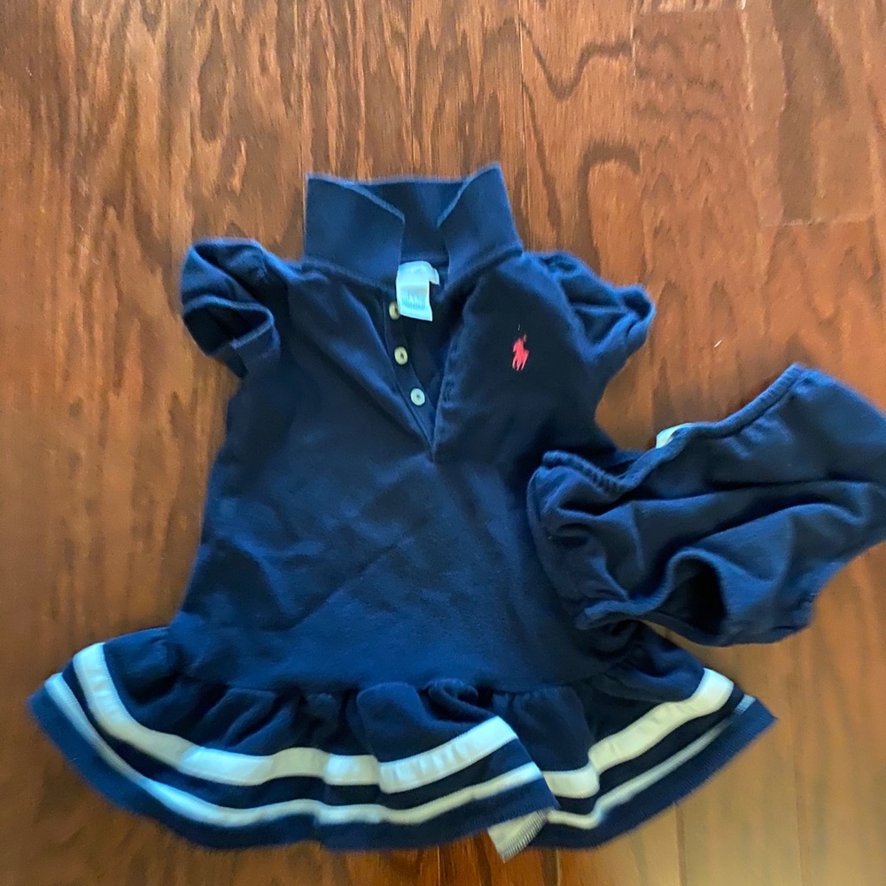 RALPH LAUREN baby polo dress 24m